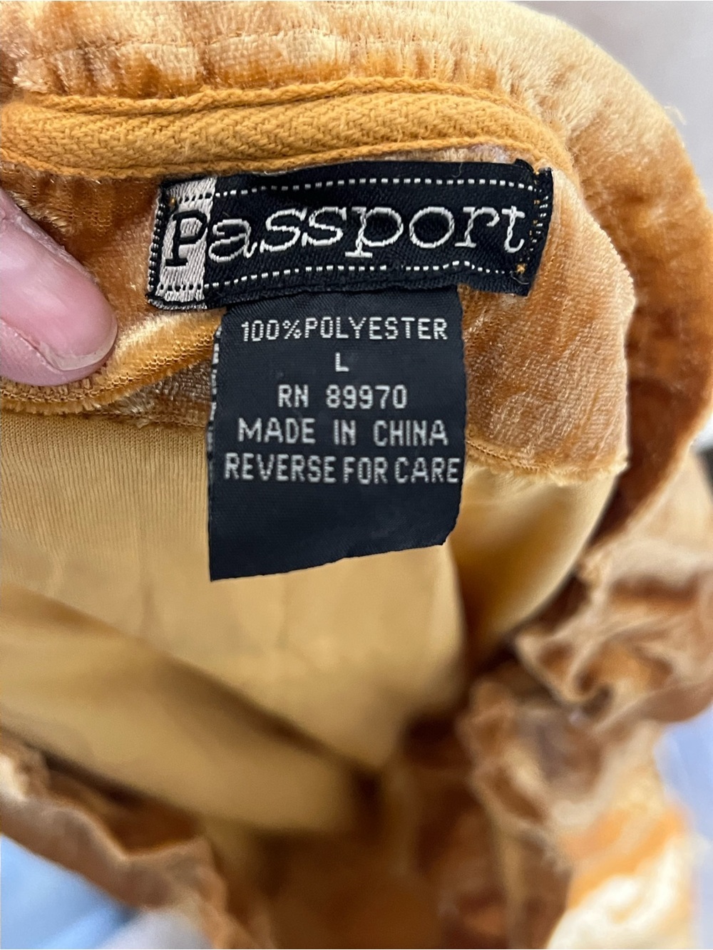 Passport vintage mustard velvet and lace tiered bow midi skirt boho feminine - Picture 9 of 12